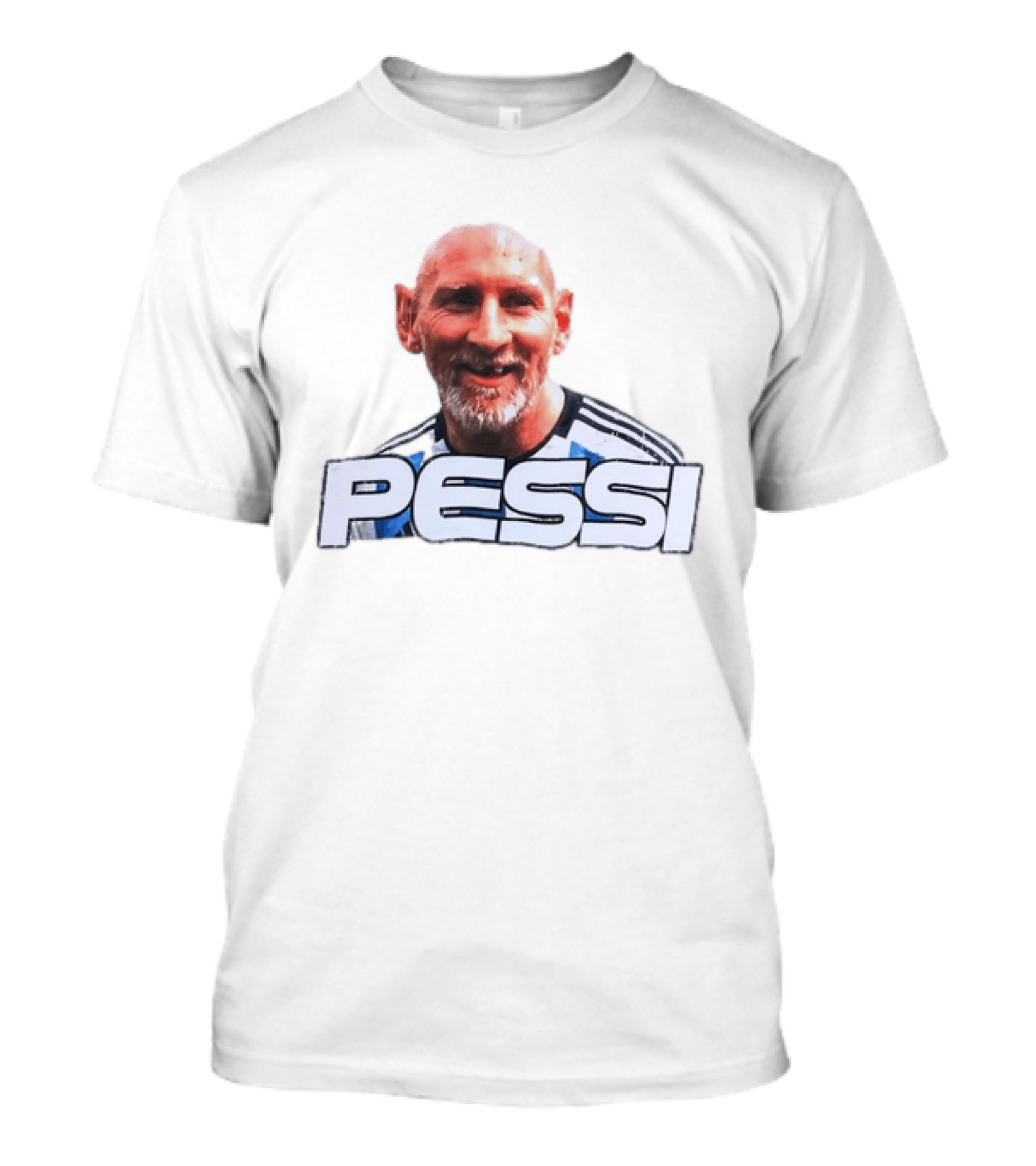 Pessi Lionel Messi Argentina National Team Jersey T-Shirt