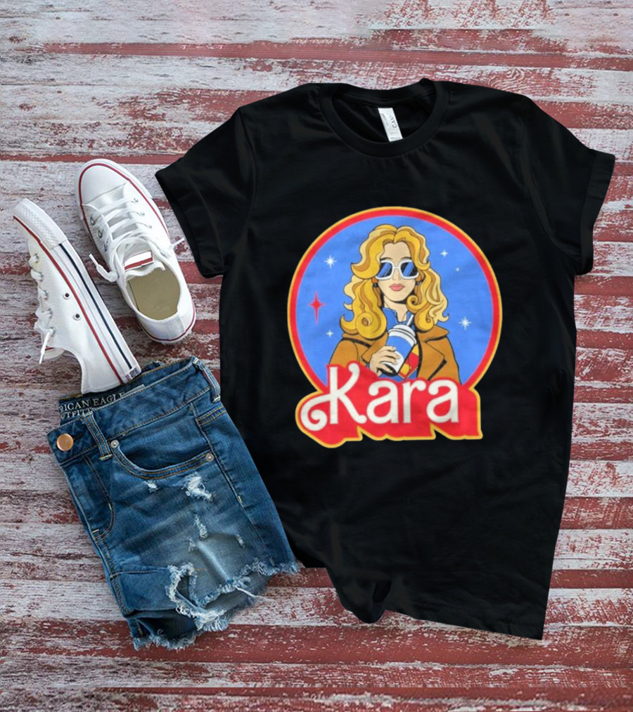 Kara 2026 Screencrush Sunglasses Coffee T-Shirt
