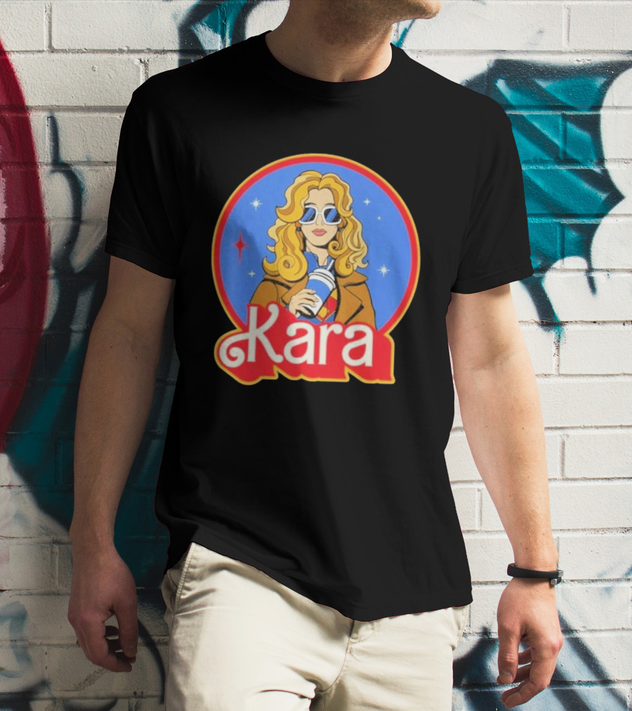 Kara 2026 Screencrush Sunglasses Coffee T-Shirt