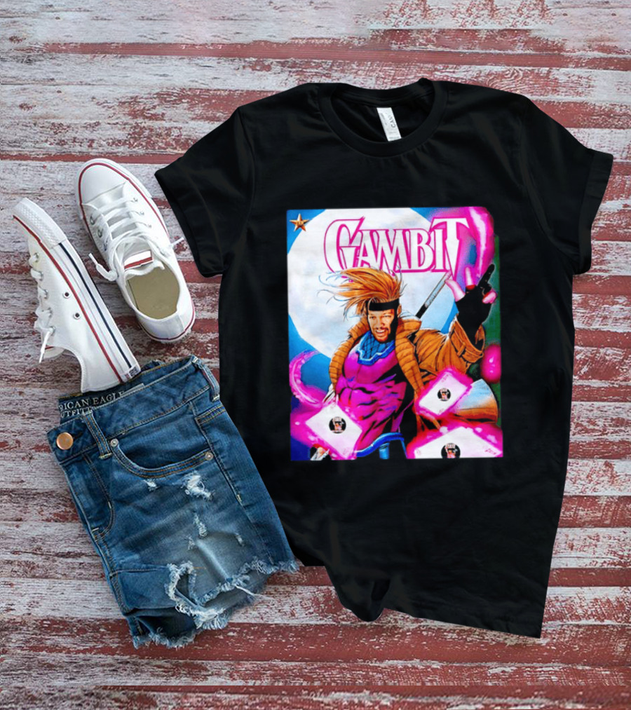 Jalen Brunson New York Knicks Gambit Crossover Comic T-Shirt