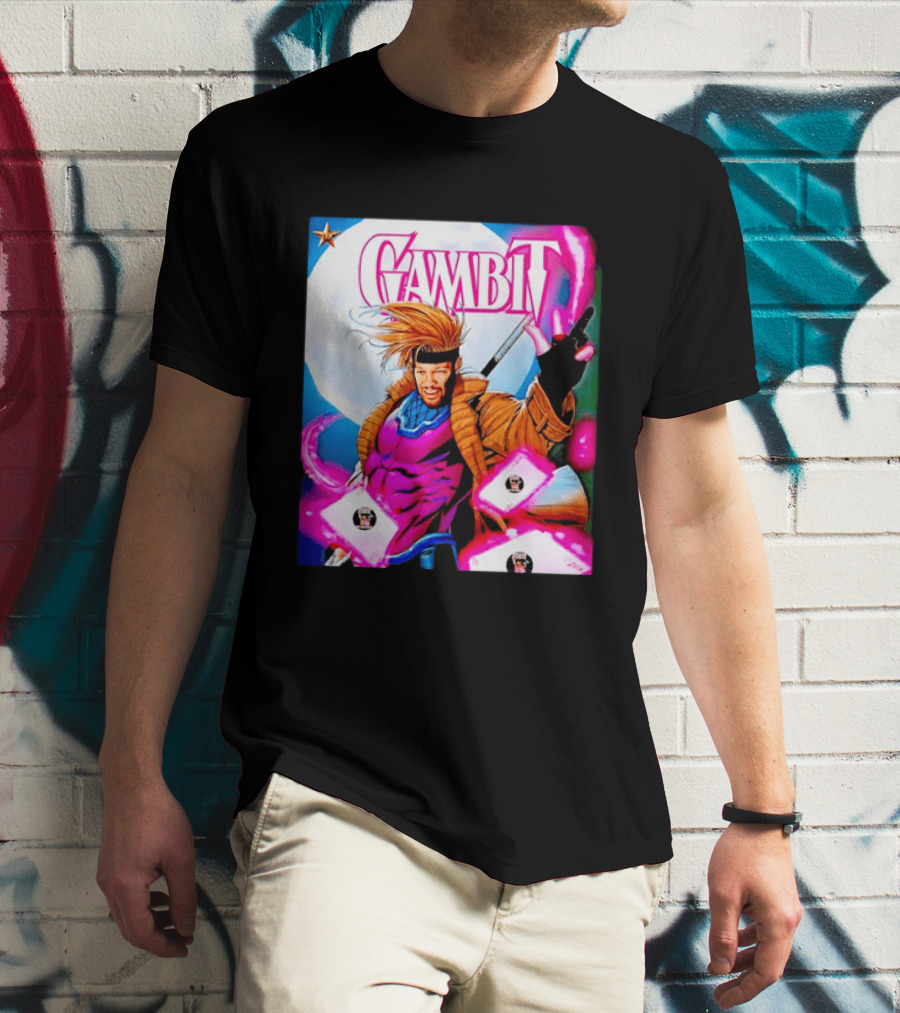 Jalen Brunson New York Knicks Gambit Crossover Comic T-Shirt