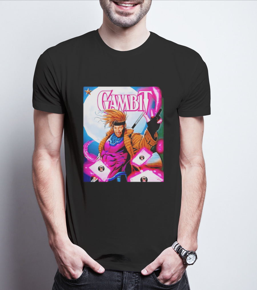 Jalen Brunson New York Knicks Gambit Crossover Comic T-Shirt