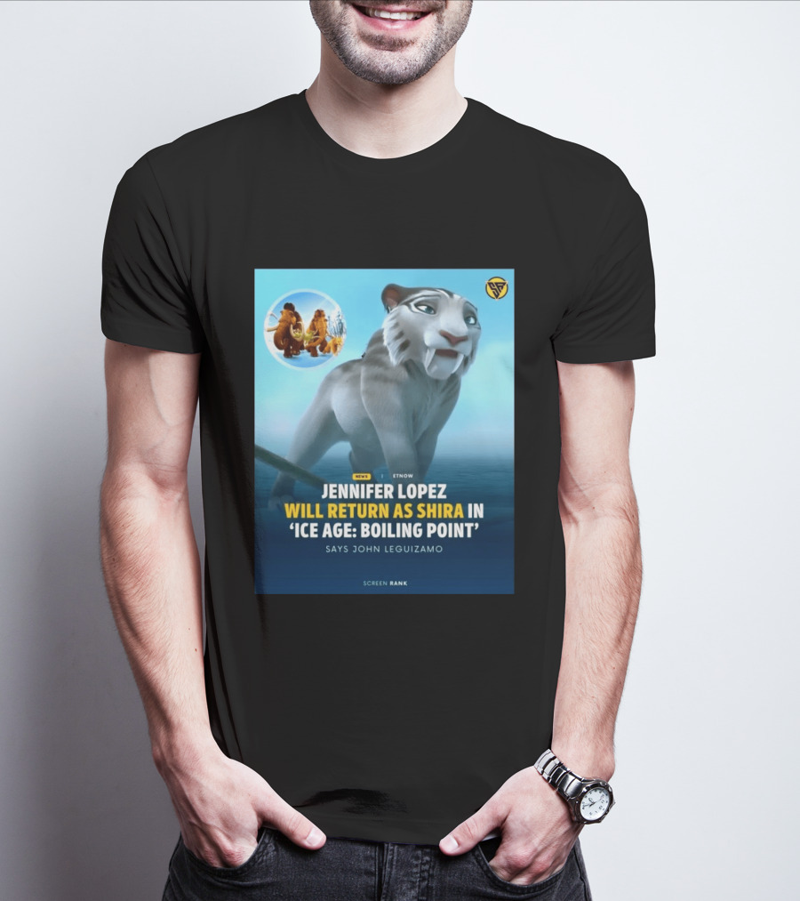 Jennifer Lopez Returns Shira Ice Age Boiling Point John Leguizamo T-Shirt