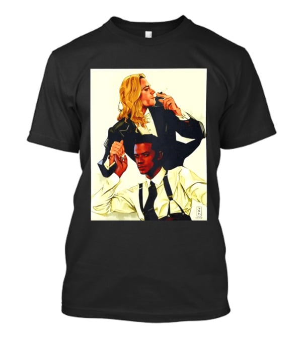 JMH Interview With The Vampire Lestat And Louis Smoking Portraits T-Shirt