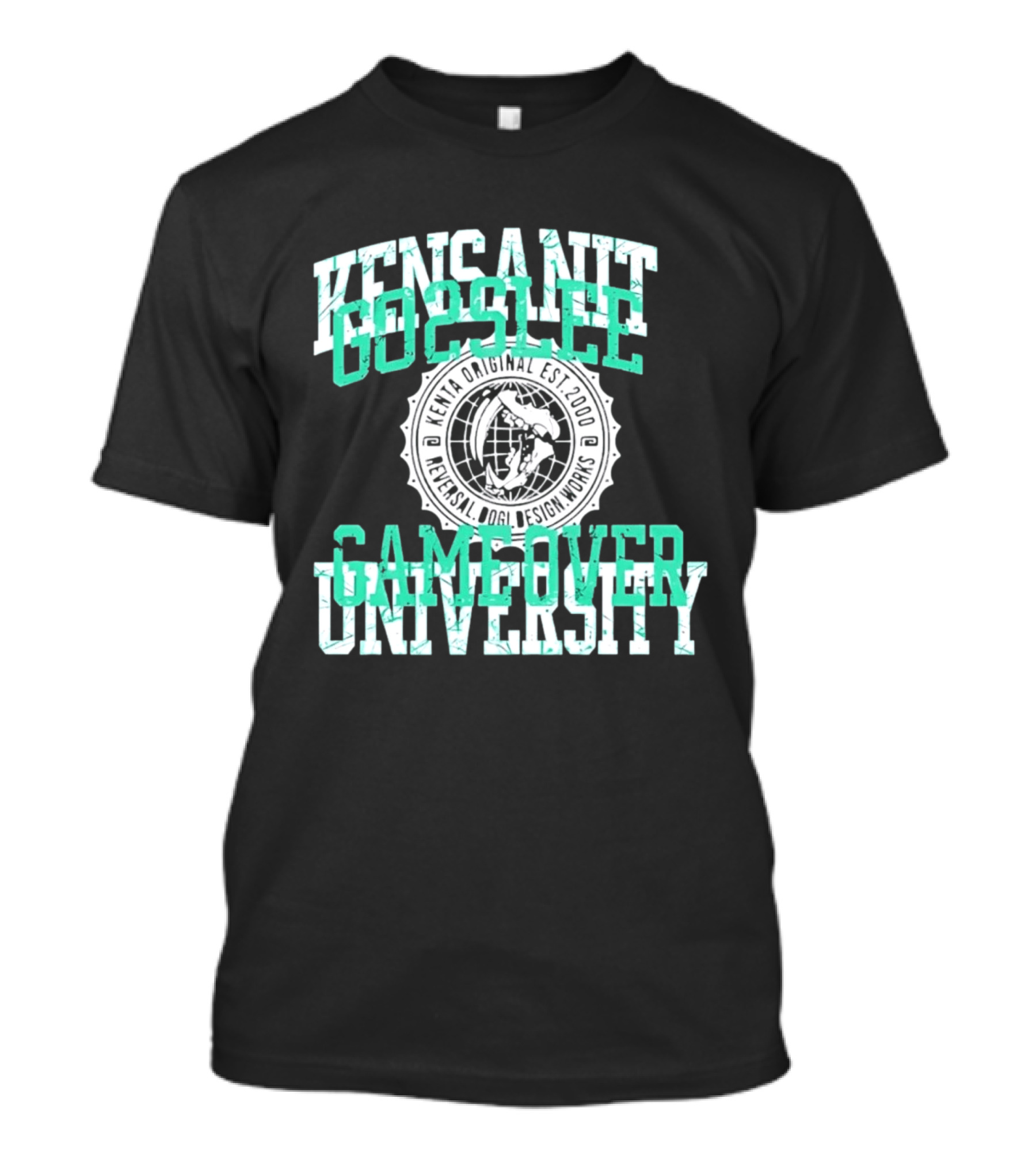 Kensanity Go2Sleep Gameover University Kenta Original Est 2000 Reversal Dogi Works T-Shirt