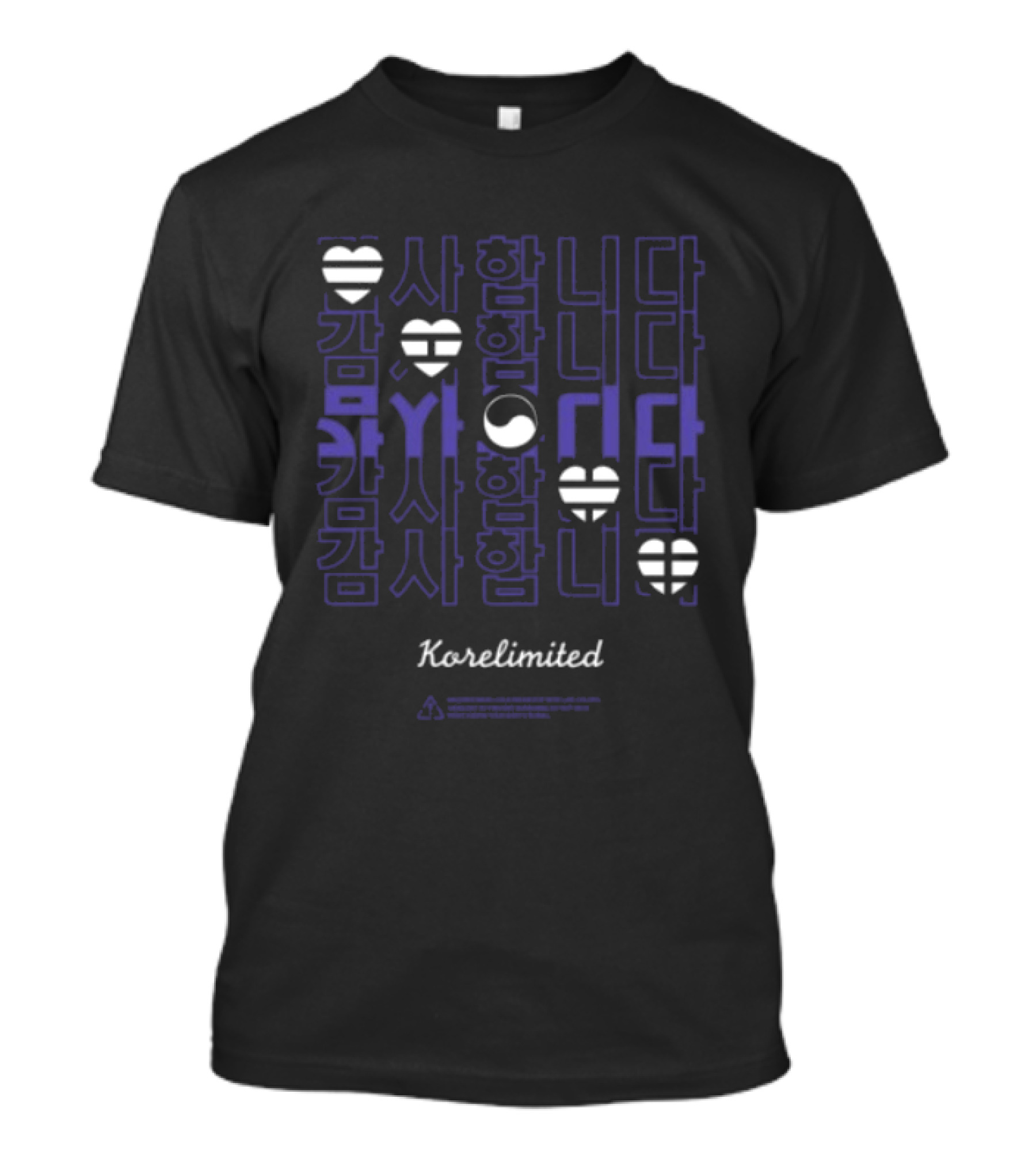 Korelimited Koreatown Purple Heart Korean T-Shirt