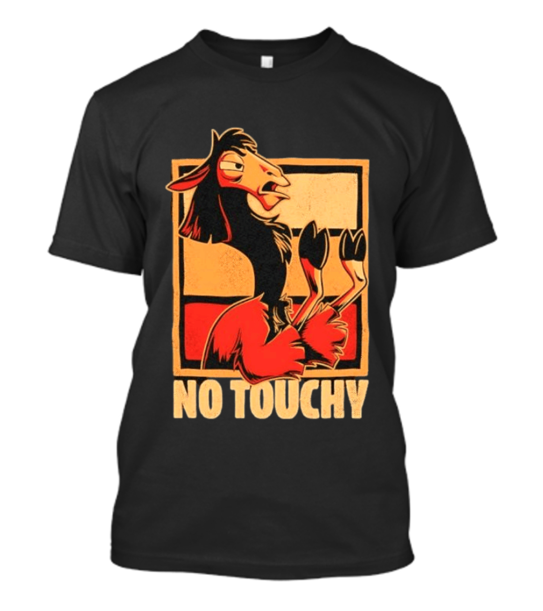 Kuzco Llama No Touchy Emperor's New Groove Movie T-Shirt
