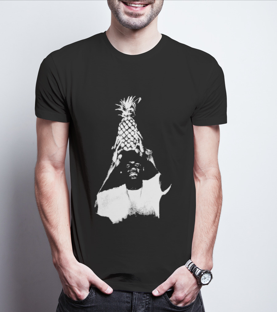Myles Lewis Skelly Pineapple Headprint T-Shirt
