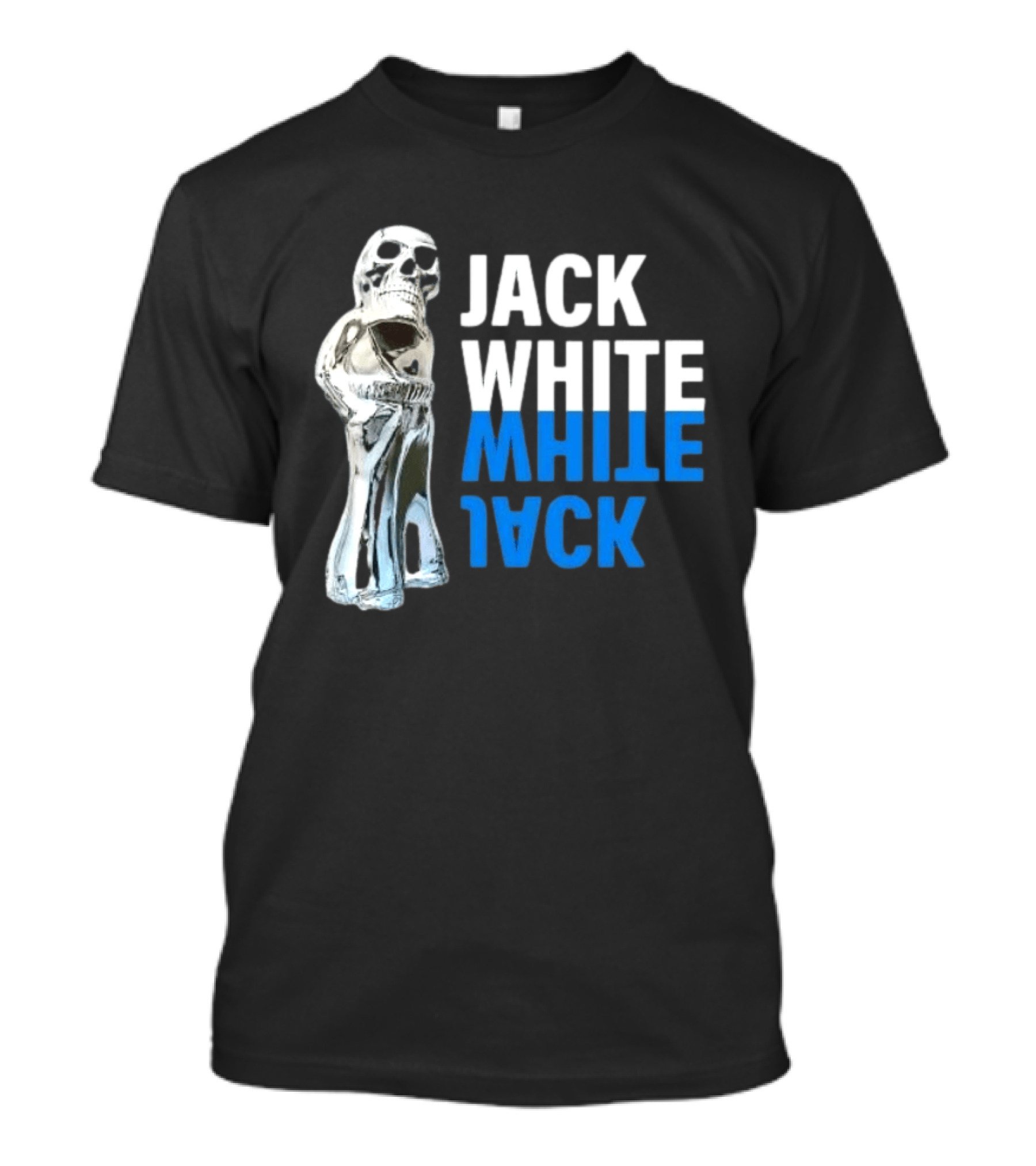 Jack White Frozen Charlatan Skull Third Man Records Store T-Shirt