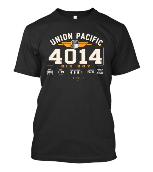 Union Pacific 4014 Big Boy 4 8 8 4 Train T-Shirt