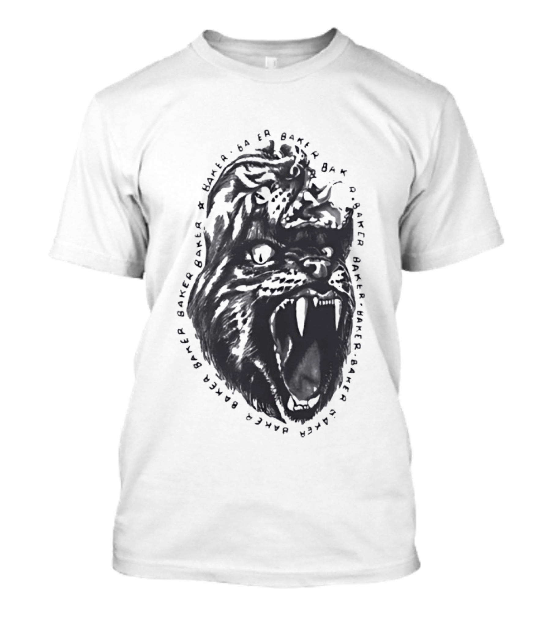 Baker Lion Head Mouse Bakfr T-Shirt