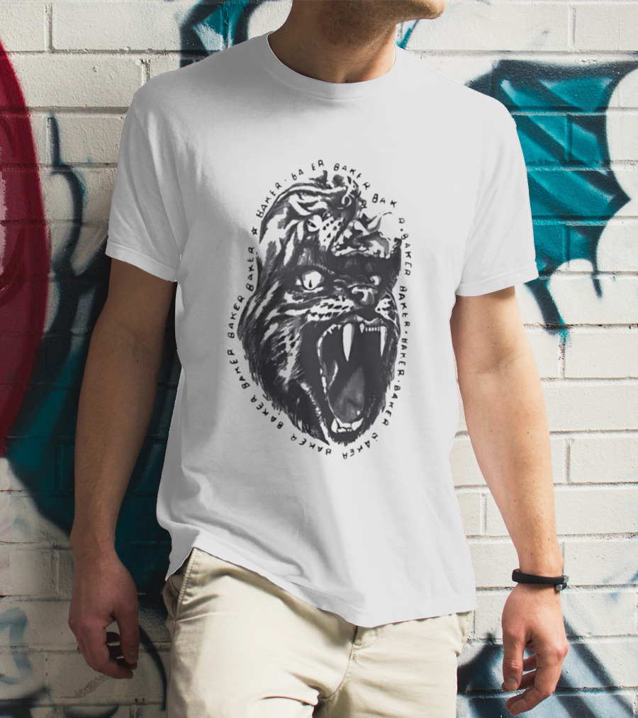 Baker Lion Head Mouse Bakfr T-Shirt