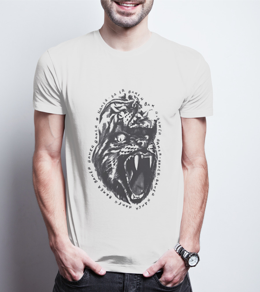 Baker Lion Head Mouse Bakfr T-Shirt