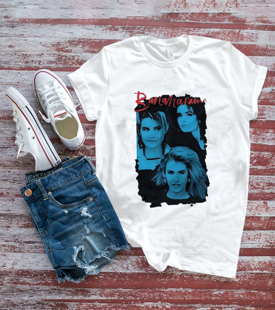 Bananarama 80s Pop Halftone T-Shirt