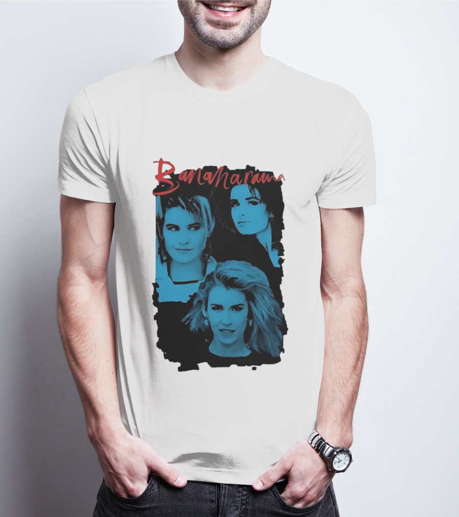 Bananarama 80s Pop Halftone T-Shirt