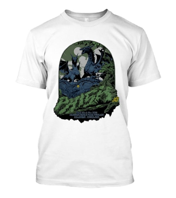 Dragons July 18th 19th 2026 Merriweather Post Pavilion Columbia Maryland T-Shirt