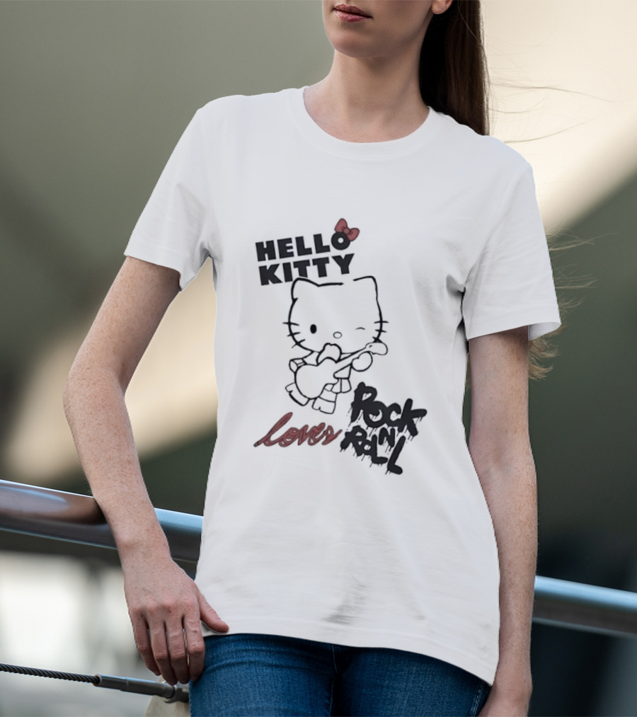 Hello Kitty Lovers Rock N Roll T-Shirt