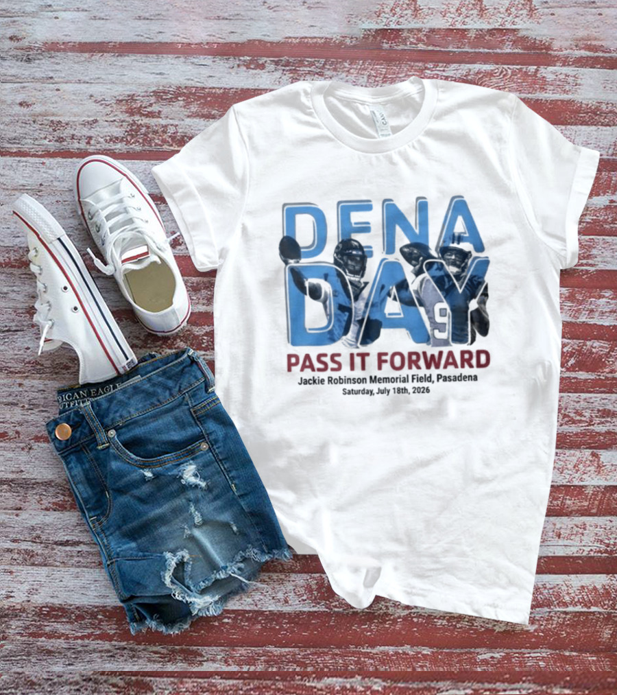 Panthers Dena Day 2026 Pass It Forward Jackie Robinson Memorial Field July 18th Pasadena T-Shirt