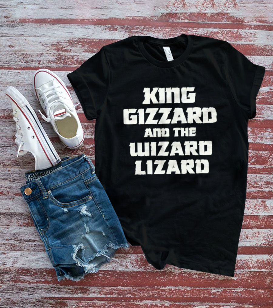 King Gizzard And The Wizard Lizard Fan Merchandise Popular Music Band Collectible T-Shirt