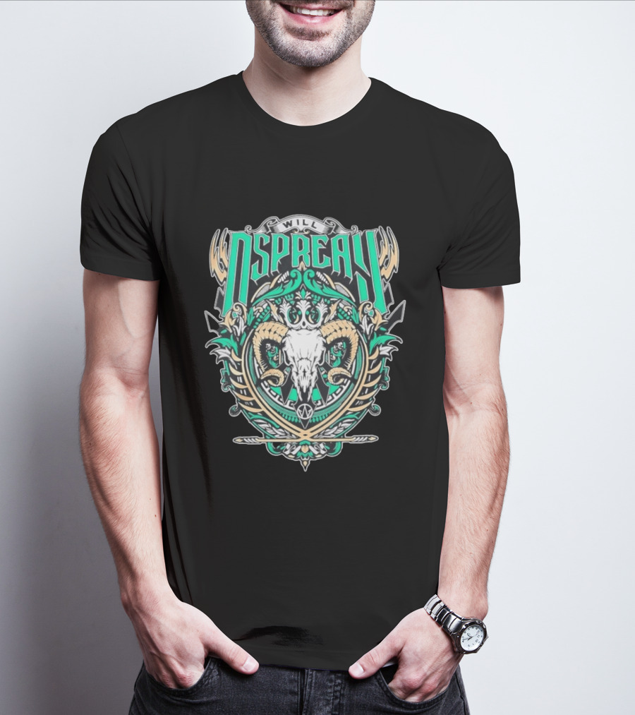 Will Ospreay Ram Skull Crest Vortex T-Shirt