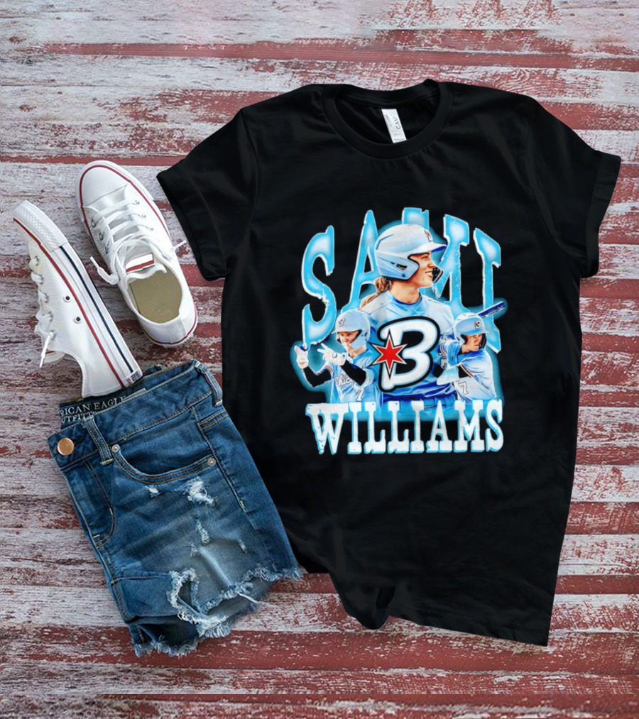 Sami Williams Chicago Bandits Softball Player Star Jersey Number 7 T-Shirt