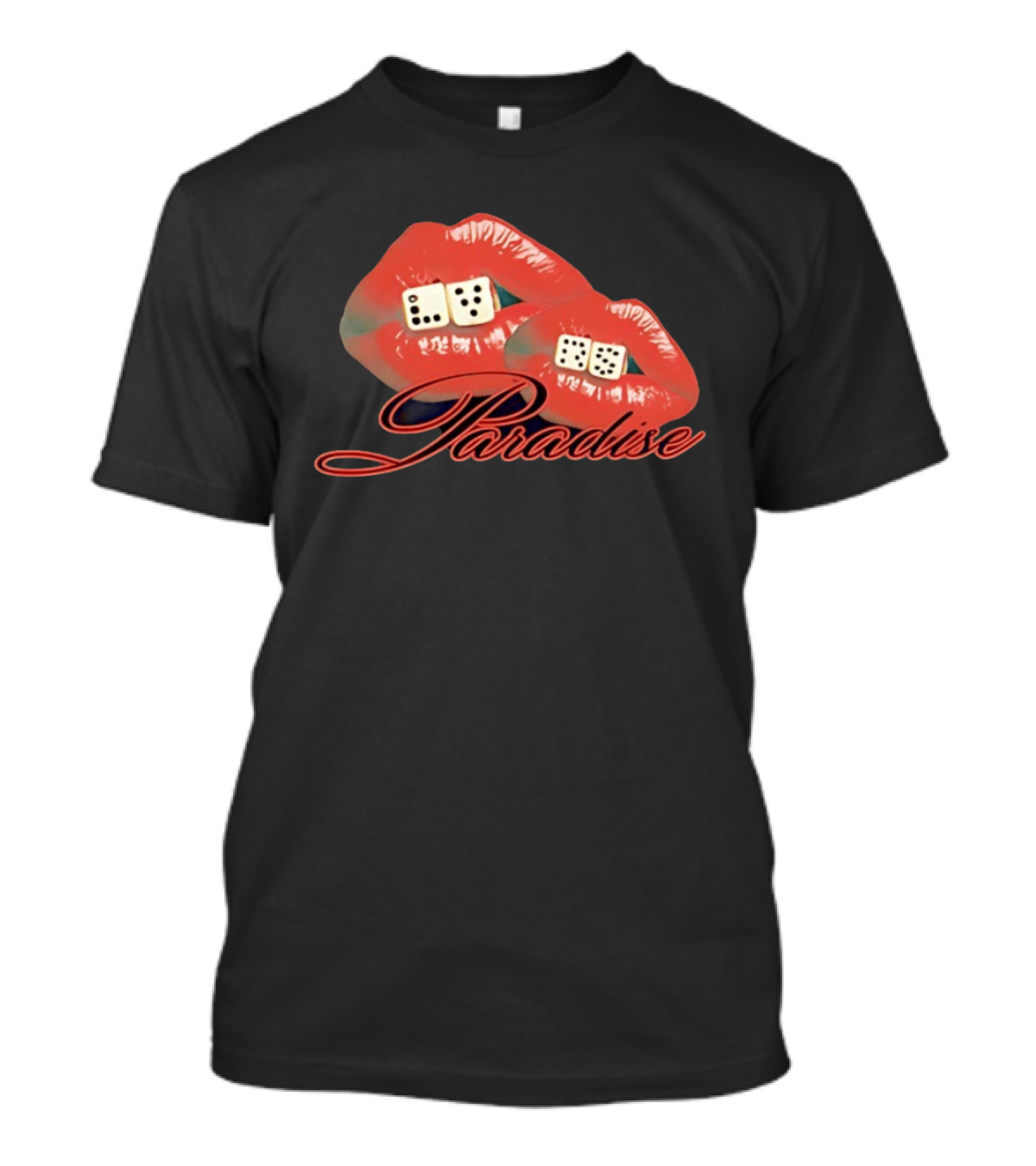 Paradise Lips Dice RS LV T-Shirt