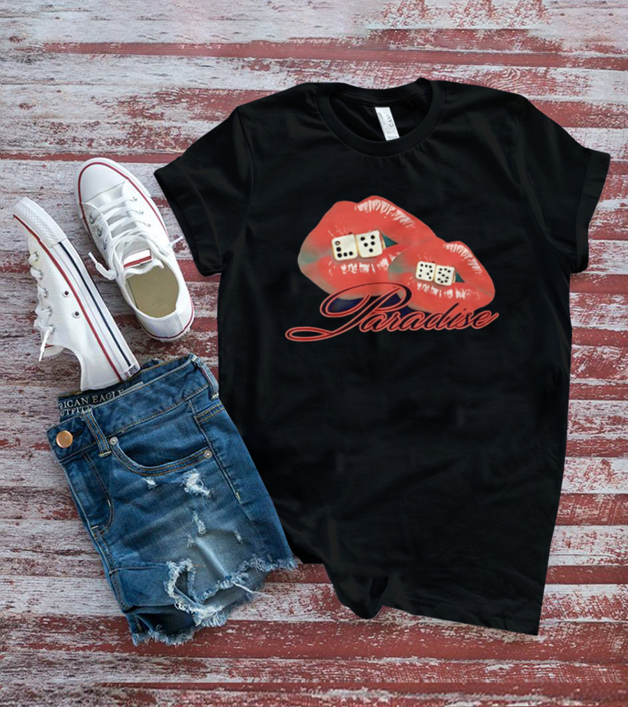 Paradise Lips Dice RS LV T-Shirt