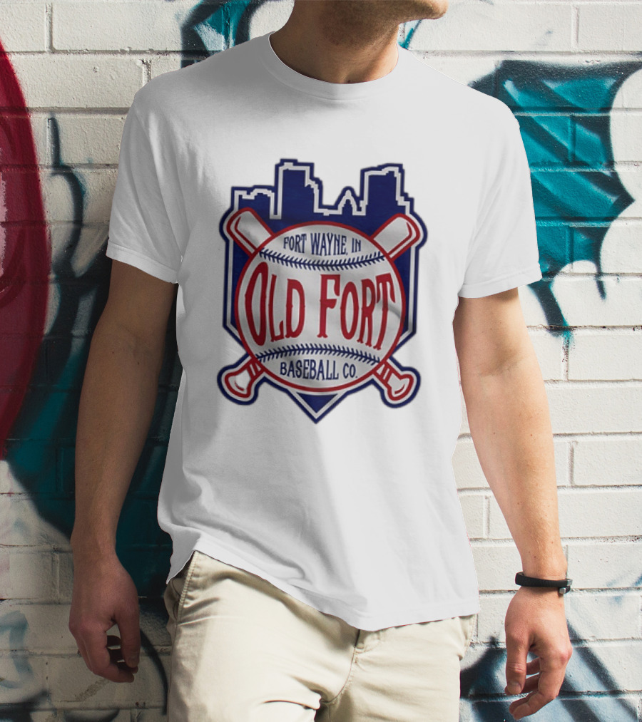 Fort Wayne IN Old Fort Baseball Co Indiana T-Shirt