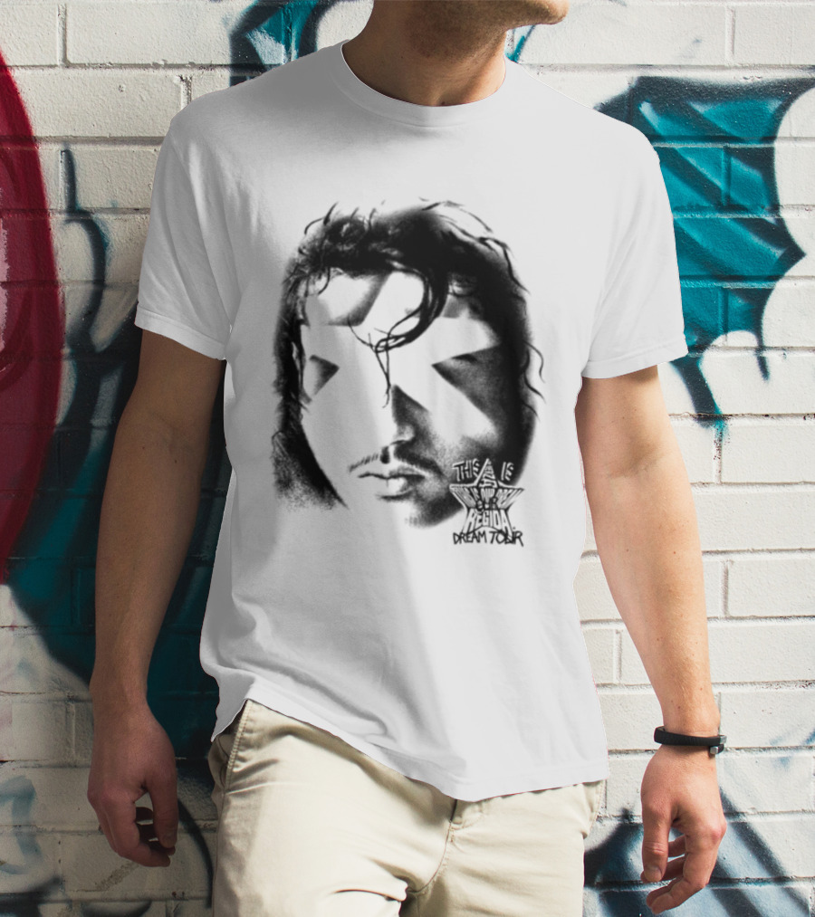 Fuerza Regida Star Face Black T-Shirt