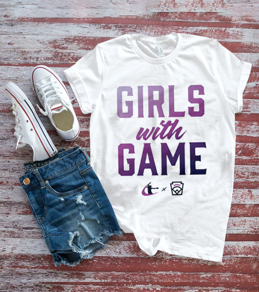 Girls With Game X Little League Softball T-Shirt