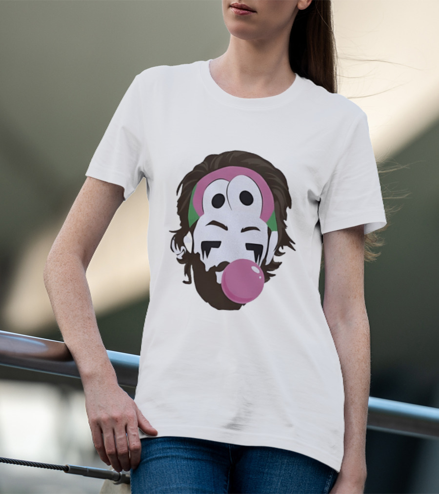 Keanu Reeves Bubblegum Pop Art Cartoon T-Shirt