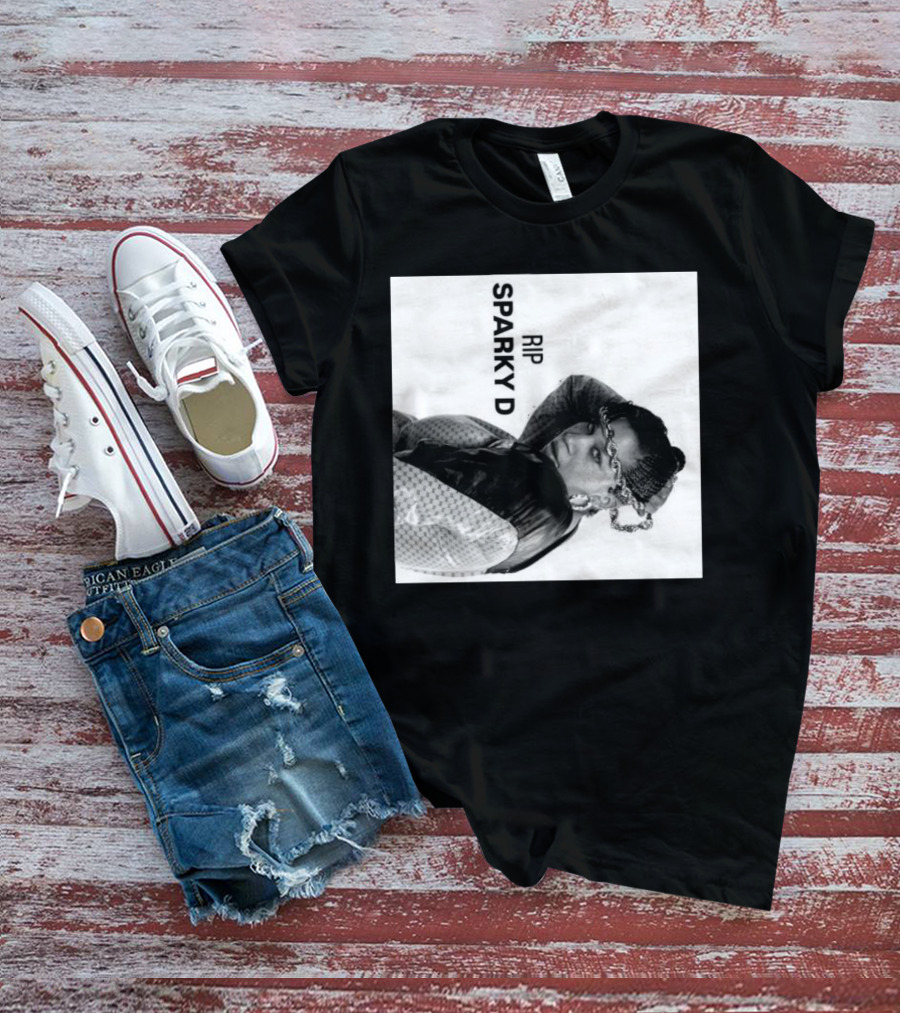 RIP Sparky D 80s Rap Legend Remembered T-Shirt