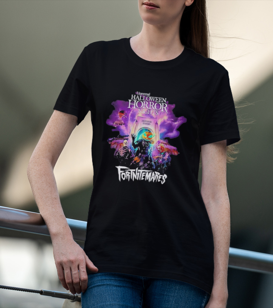 Universal Halloween Horror Nights 2026 Universal Studios Fortnitemares T-Shirt