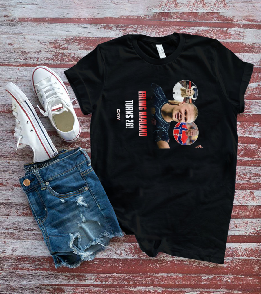 Erling Haaland Turns 26 CKN T-Shirt