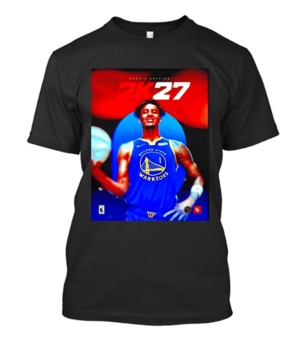 Golden State Warriors NBA 2K27 Rookie Edition Number One Player T-Shirt