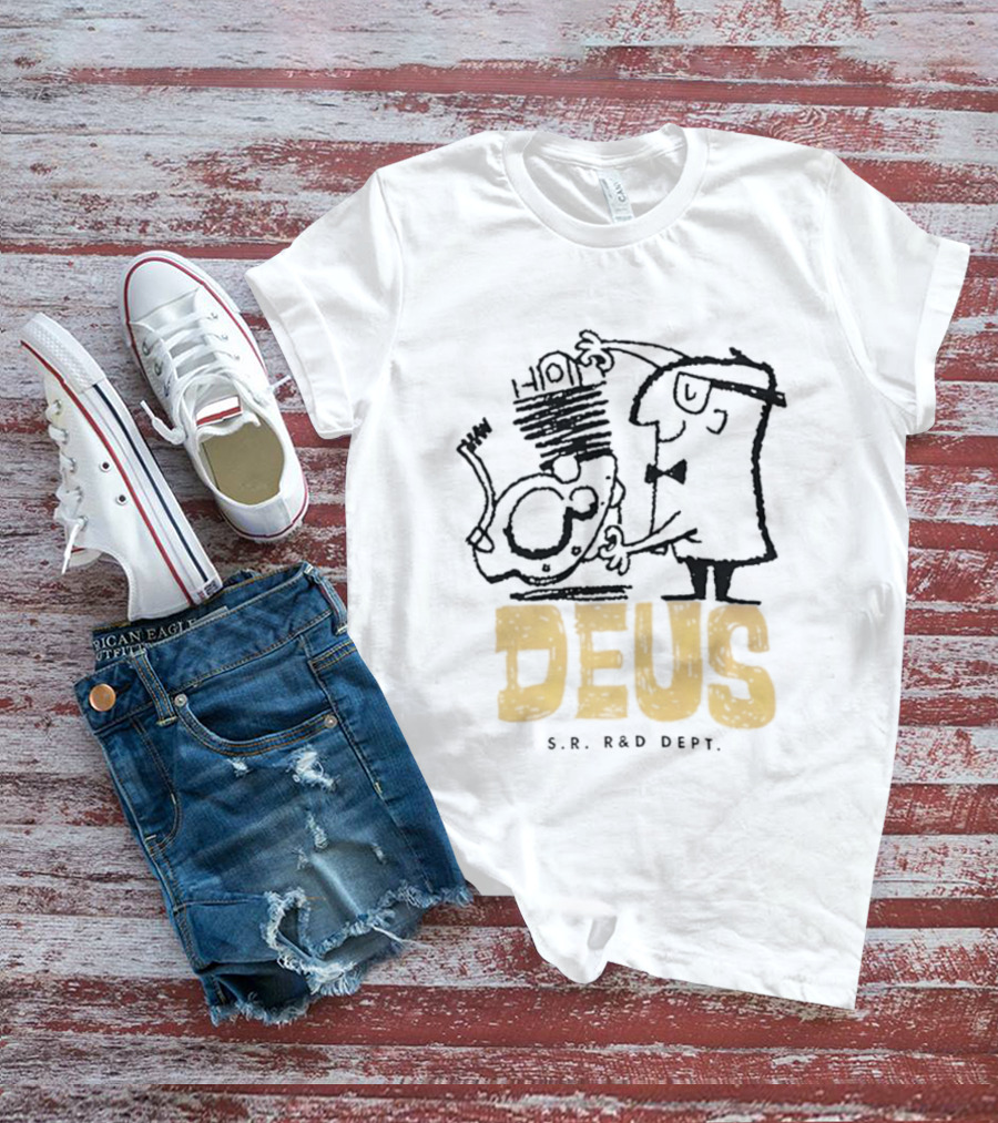 Deus SR R&D Dept Mechanic Motorcycle T-Shirt