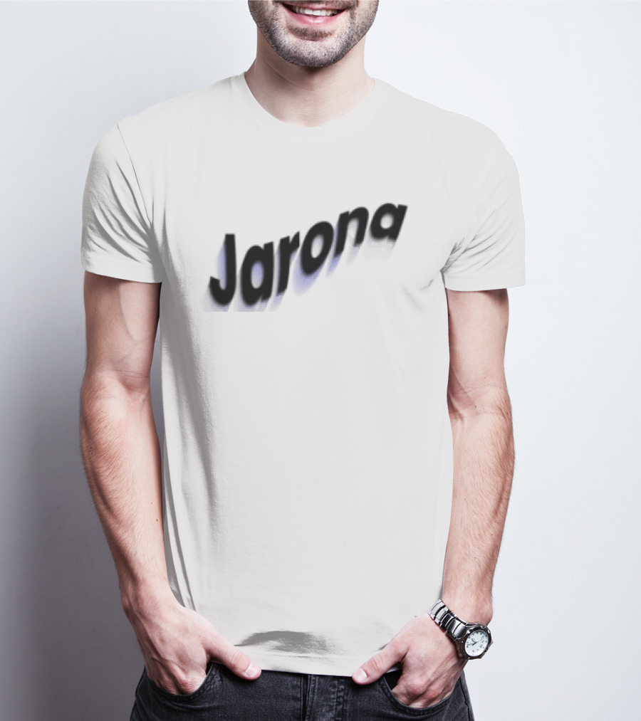 Jarona Paperboxmart Store Blue Black Gradient T-Shirt