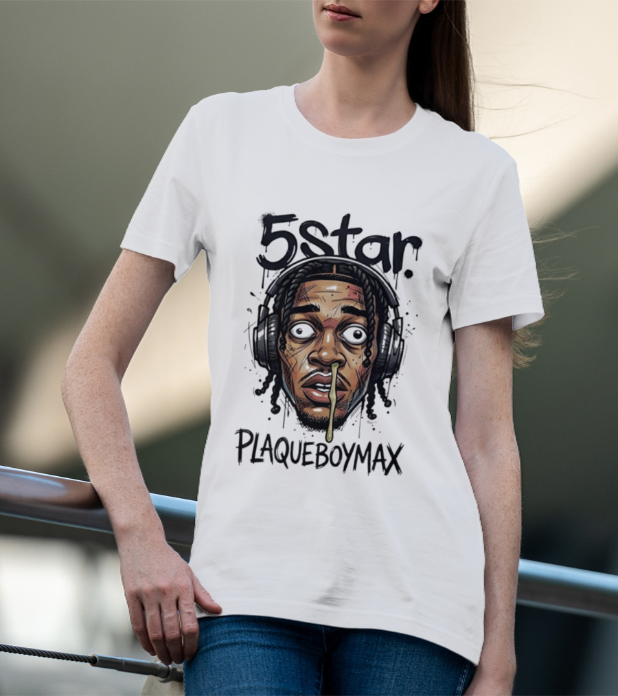 Plaqueboymax 5 Star Twitch Streamer T-Shirt