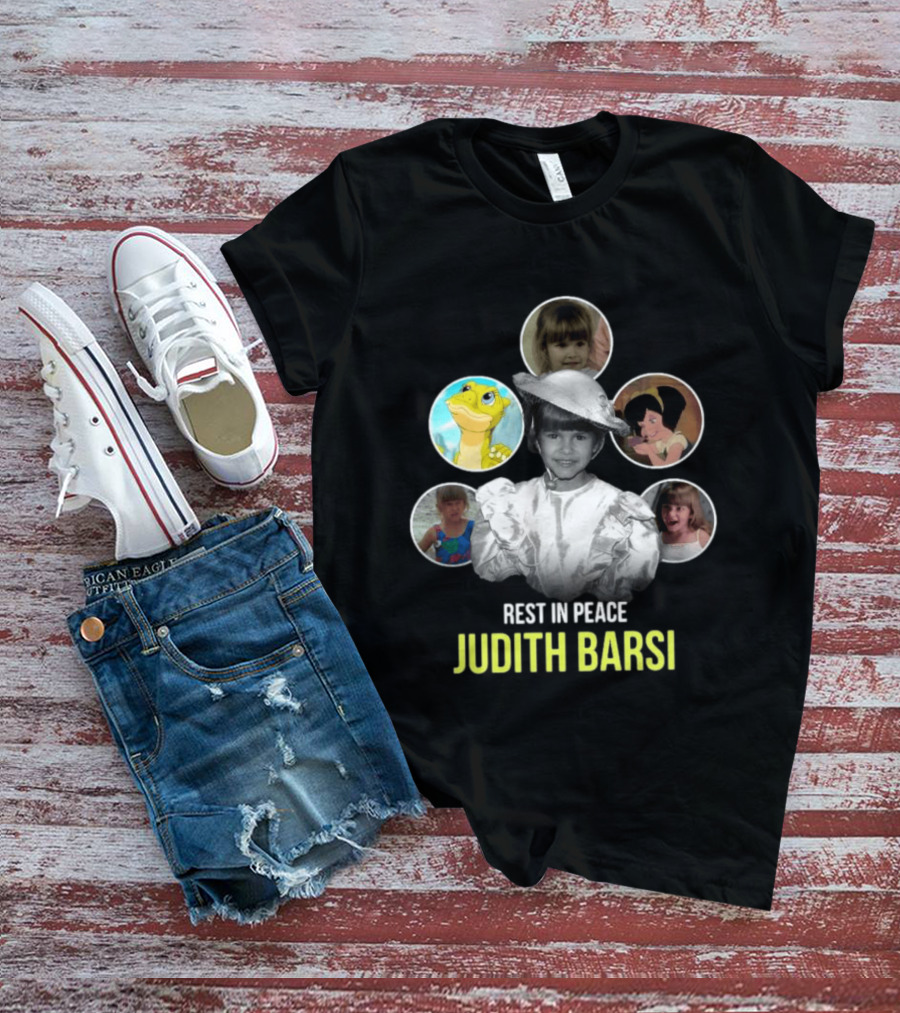 Rest In Peace Judith Barsi Tribute With Memorable Childhood Images T-Shirt