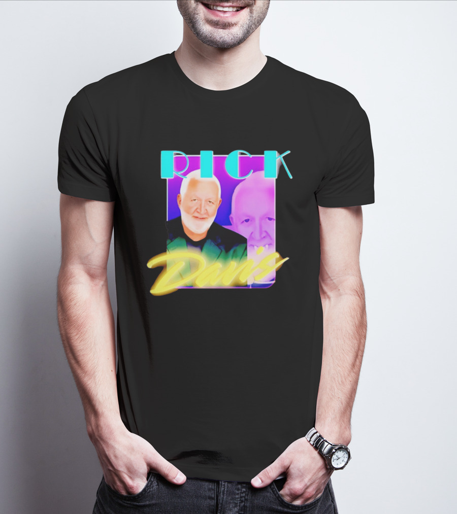 Rick Dan's Retro Neon T-Shirt