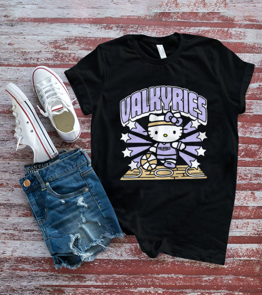 Hello Kitty Valkyries Basketball T-Shirt