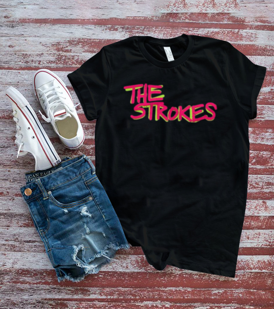 The Strokes Store Neon Shadow T-Shirt