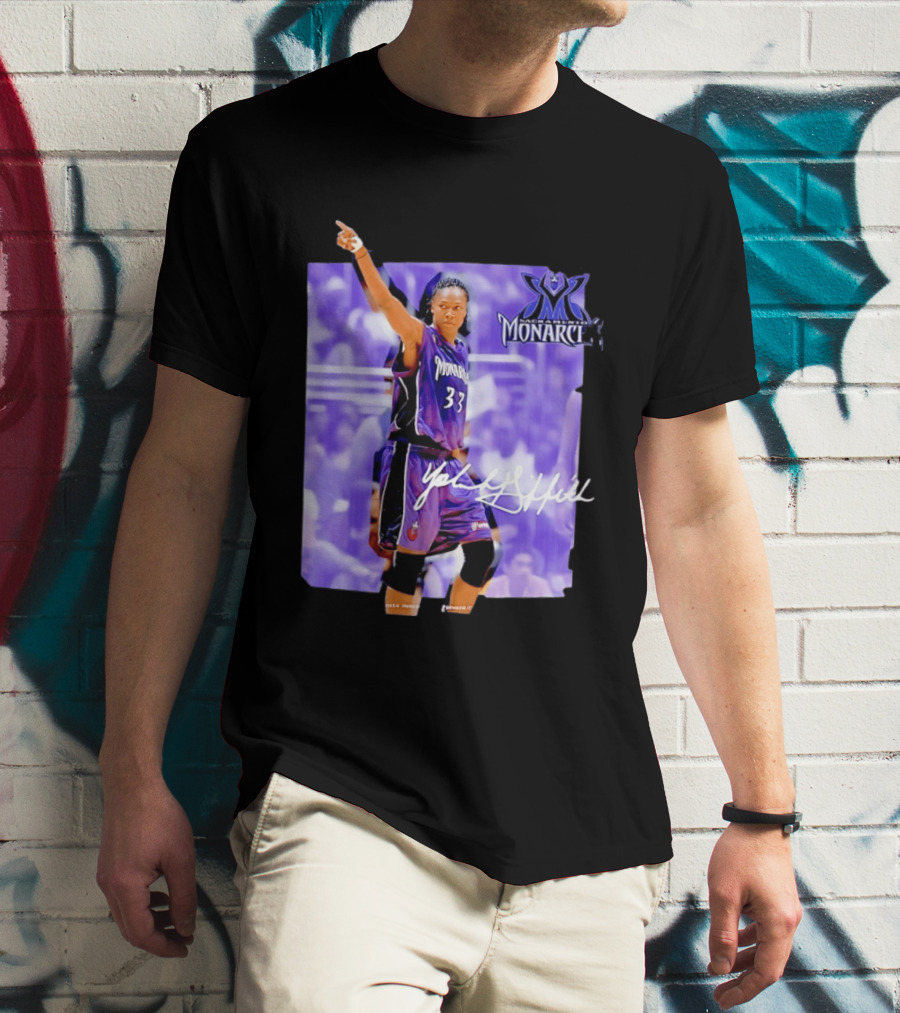 Yolanda Griffith Sacramento Monarchs 33 SLAM T-Shirt