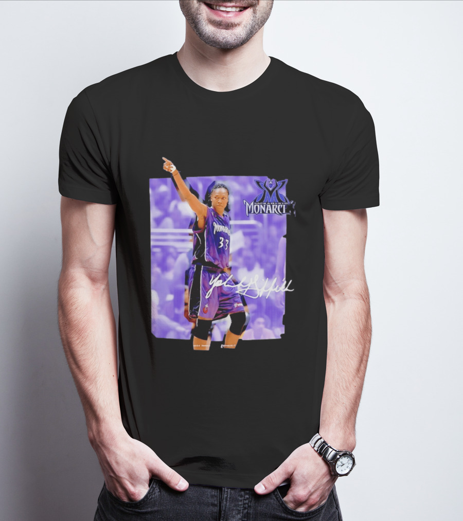 Yolanda Griffith Sacramento Monarchs 33 SLAM T-Shirt
