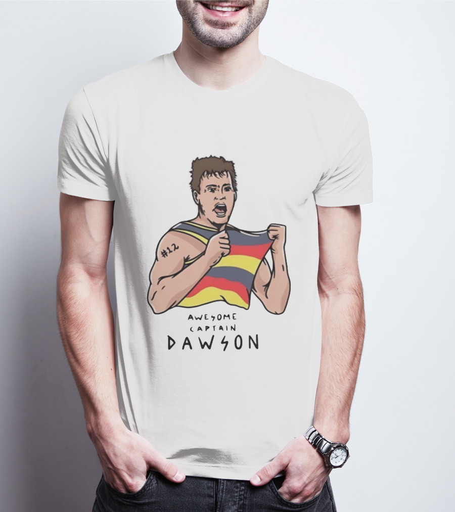 Awesome Captain Dawson No 12 Athlete Sports Victory T-Shirt