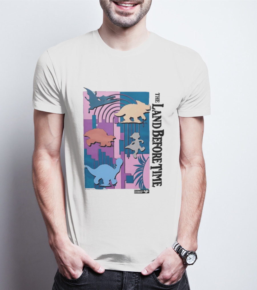 The Land Before Time Littlefoot Cera Petrie Ducky Spike T-Shirt
