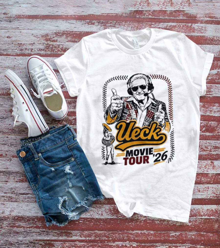 Ueck Movie Tour 26 Bob Uecker Baseball Legend Thumb Up T-Shirt