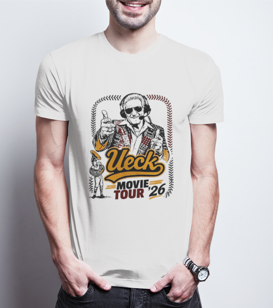 Ueck Movie Tour 26 Bob Uecker Baseball Legend Thumb Up T-Shirt