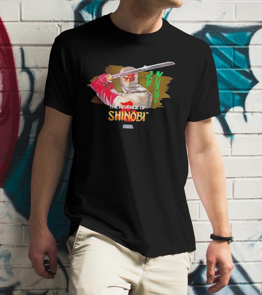 Joe Musashi The Revenge Of Shinobi SEGA T-Shirt