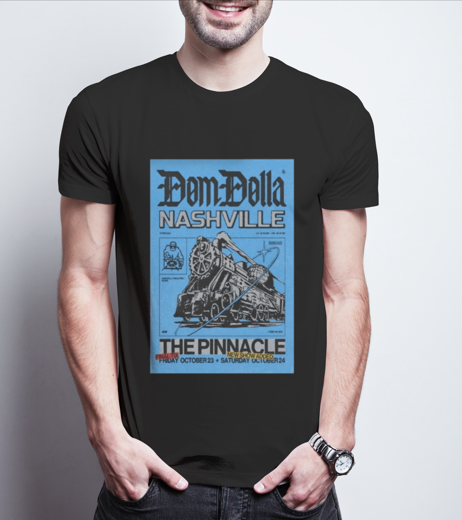 Dom Dolla Nashville The Pinnacle 2026 Final Tix New Show Added October 23 24 T-Shirt